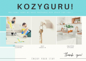 KozyGuru / Wentworth Point / 1 Bed Waterview Apt / NWP017-1705